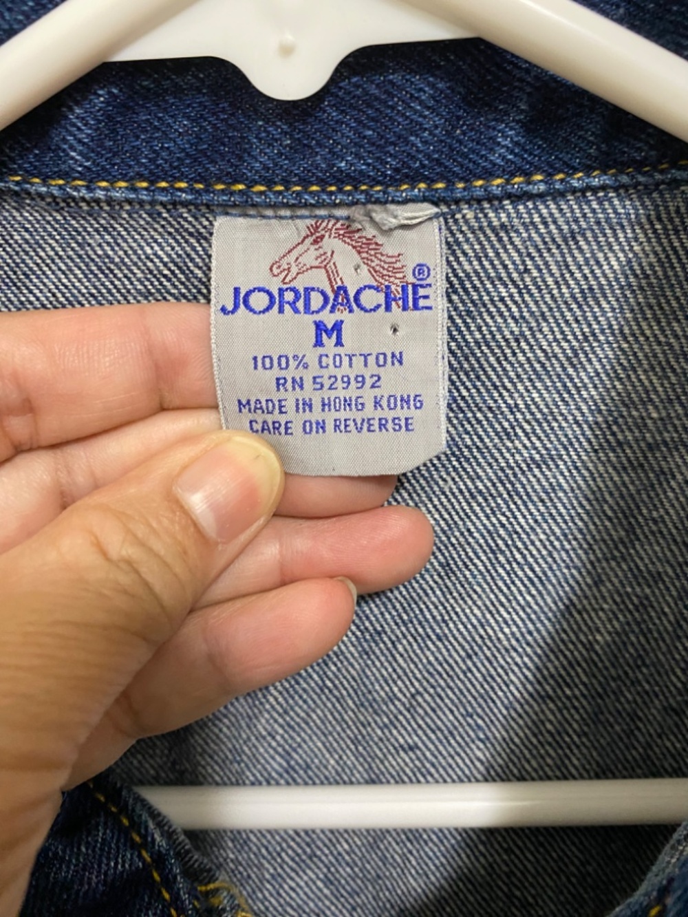 Jordache Size M Women’s Denim Buttoned Up Vest Jacket - Picture 8 of 10